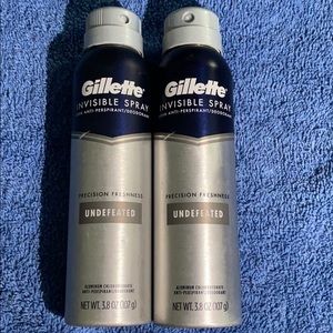 Gillette invisible spray deodorant undefeated (2)